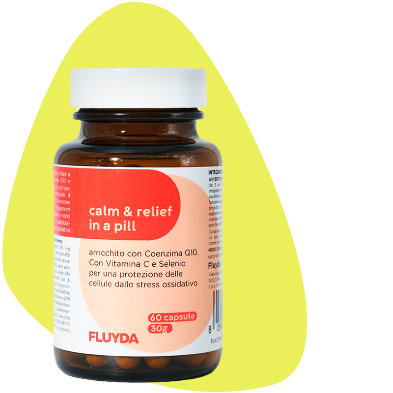 Integratore Alimentare Calm & Relief In a Pill – Fluyda