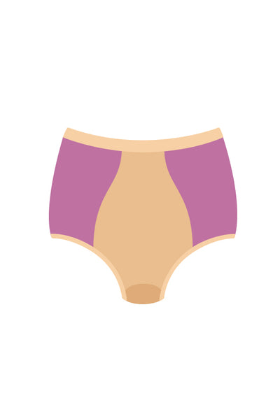 High Waist Bloomin Nude