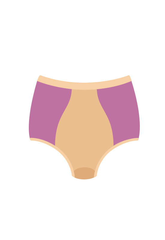 High Waist Bloomin Nude